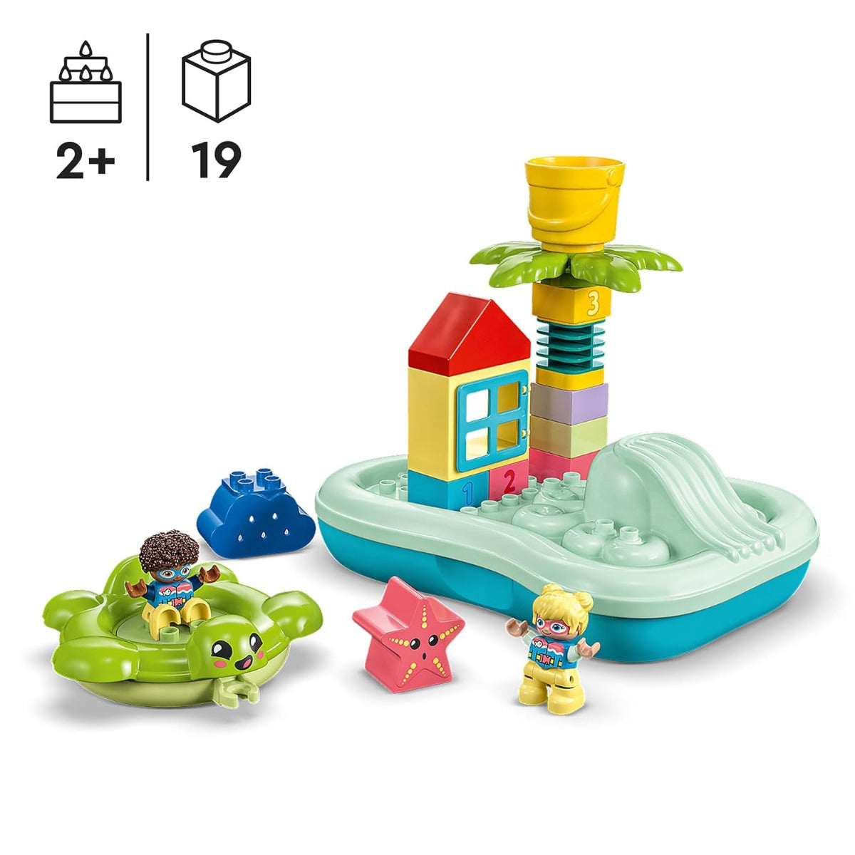19 Piece Duplo Water Park