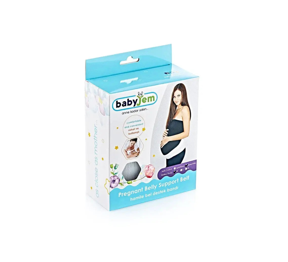Babyjem Pregnant Belly Support Belt White Babyjem