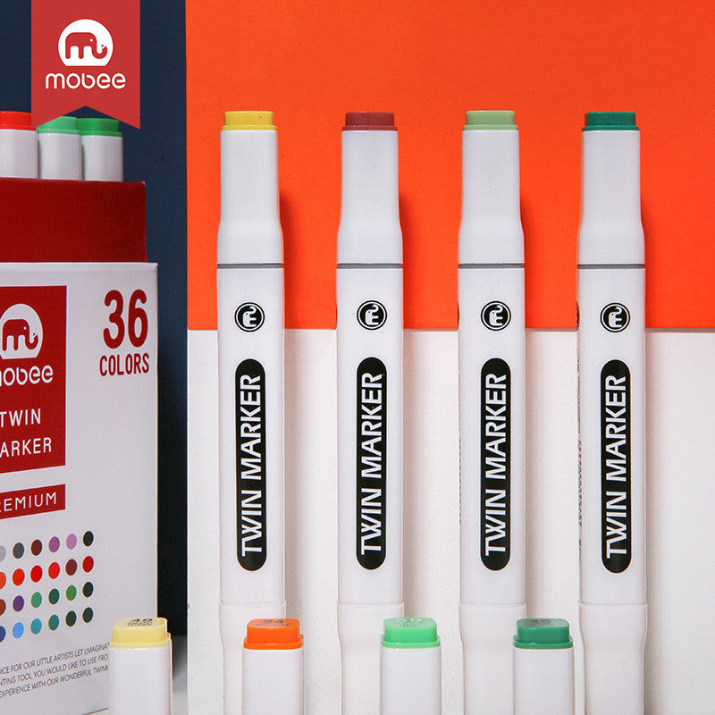 Buy Mobee Twin 48 Colours Marker | Yallatoys.com