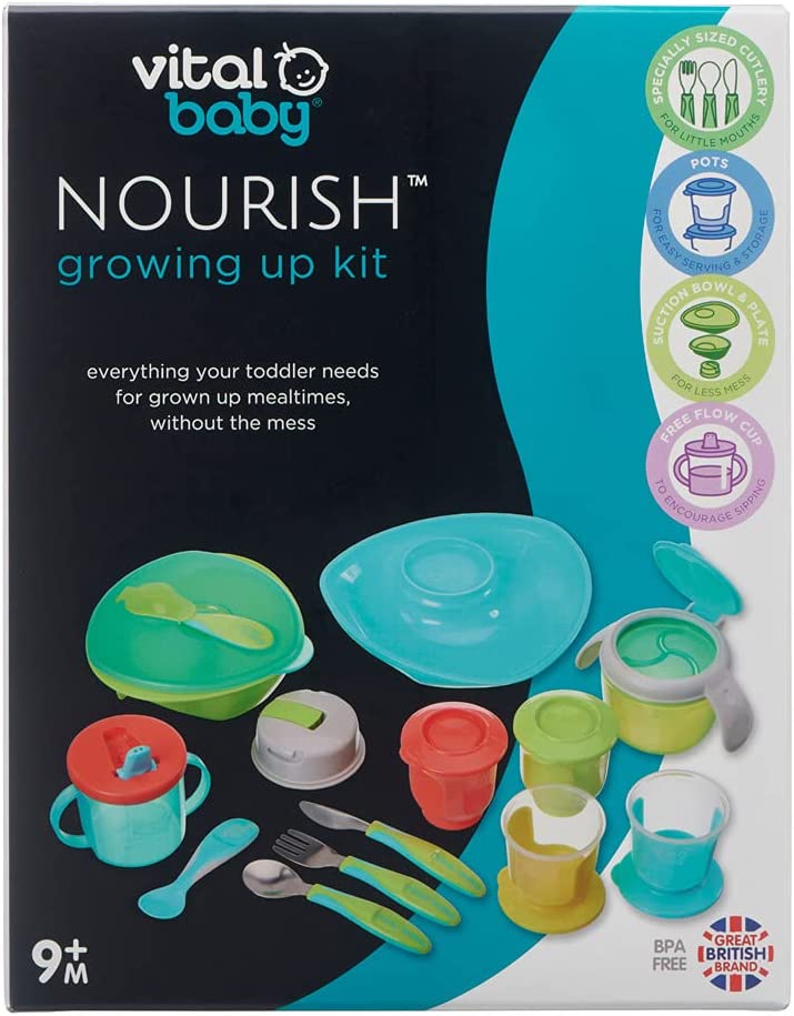 Vital Baby  Nourish Growing Up Kit Pop 9 Months+ Vital Baby Yallatoys