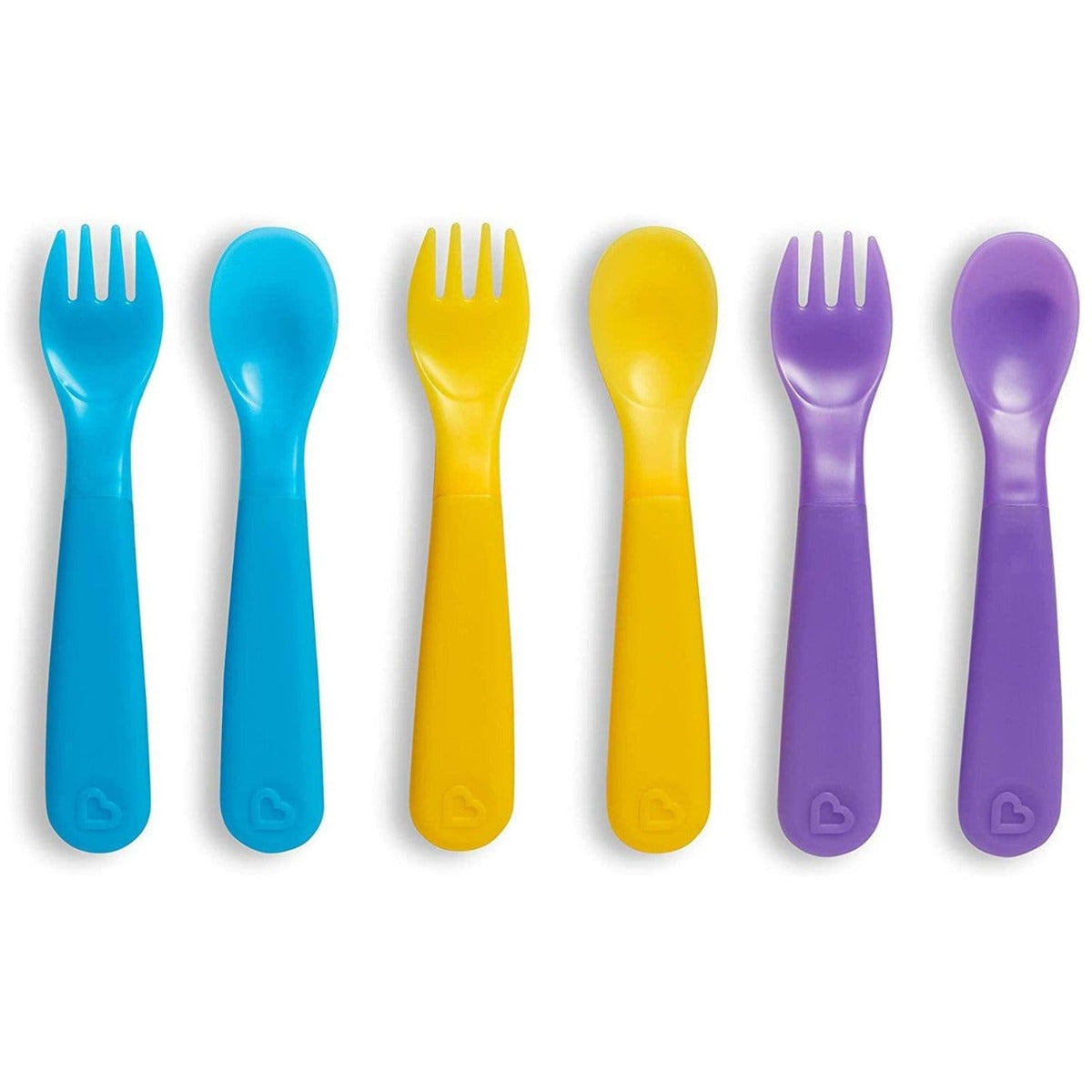 Munchkin  Colour Reveal Forks And Spoons 6Pk Munchkin Yallatoys