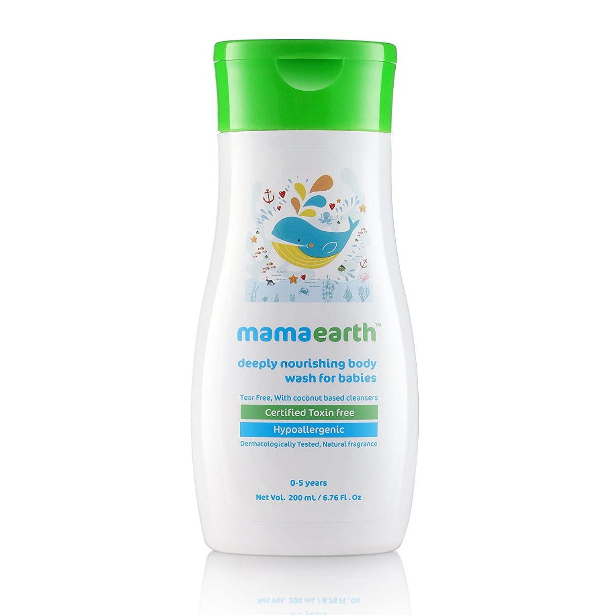 Mamaearth Baby Body Wash 200Ml Mamaearth Yallatoys