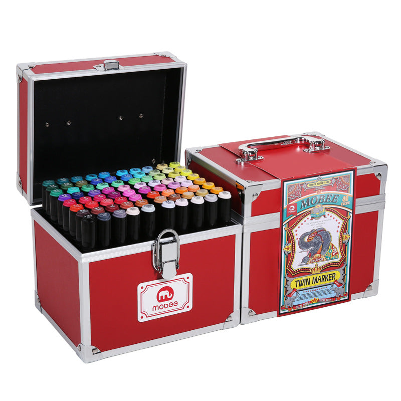 Buy Mobee Twin 40 Colours Marker Dual Tip | Yallatoys.com