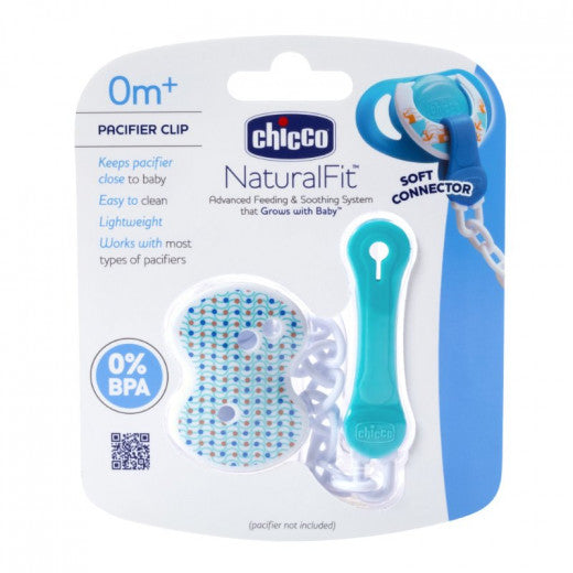 Chicco Easy Clip With Chain Blue Chicco Yallatoys