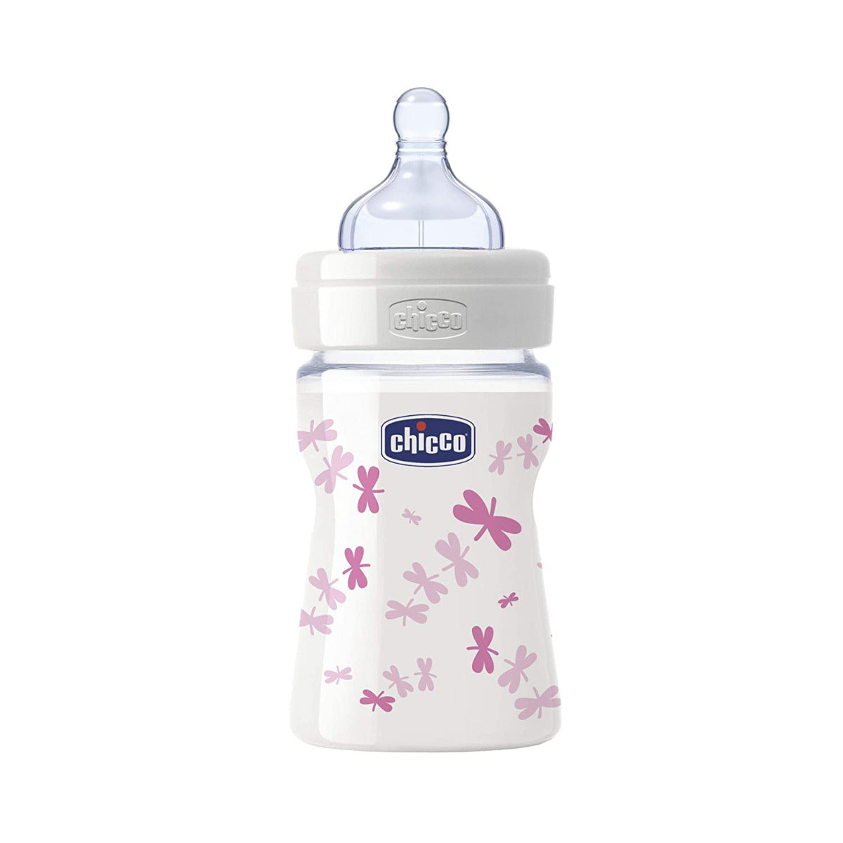 Chicco Bottle Wb Glass Deco Grl 150 Norm Sil Chicco Yallatoys