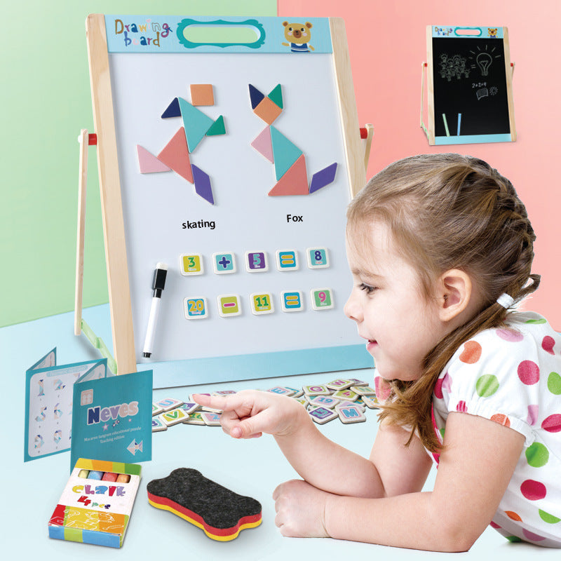 Buy Beilaluna Drawing Board With Tangram Puzzle | Yallatoys.com