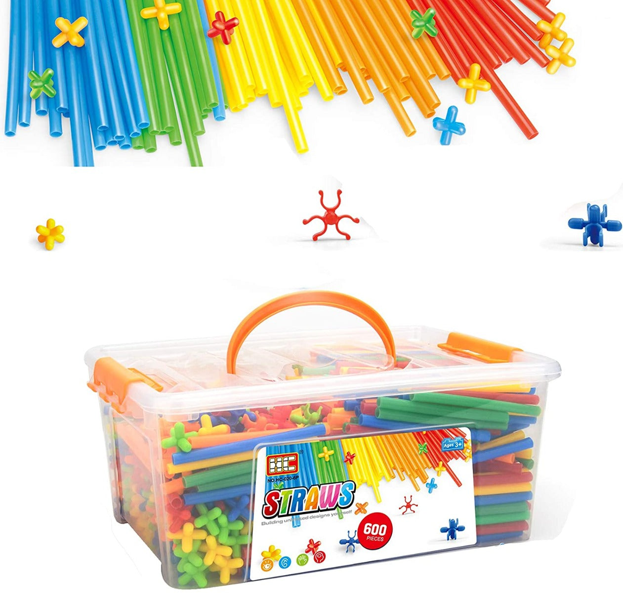 Buy Semoo Straw Contructor Building Toy | Yallatoys.com