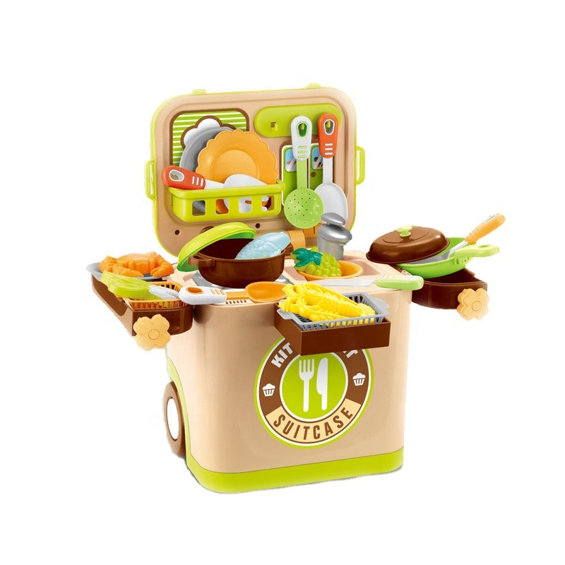 Buy Kids Kitchen Set In Suitcase | Yallatoys.com
