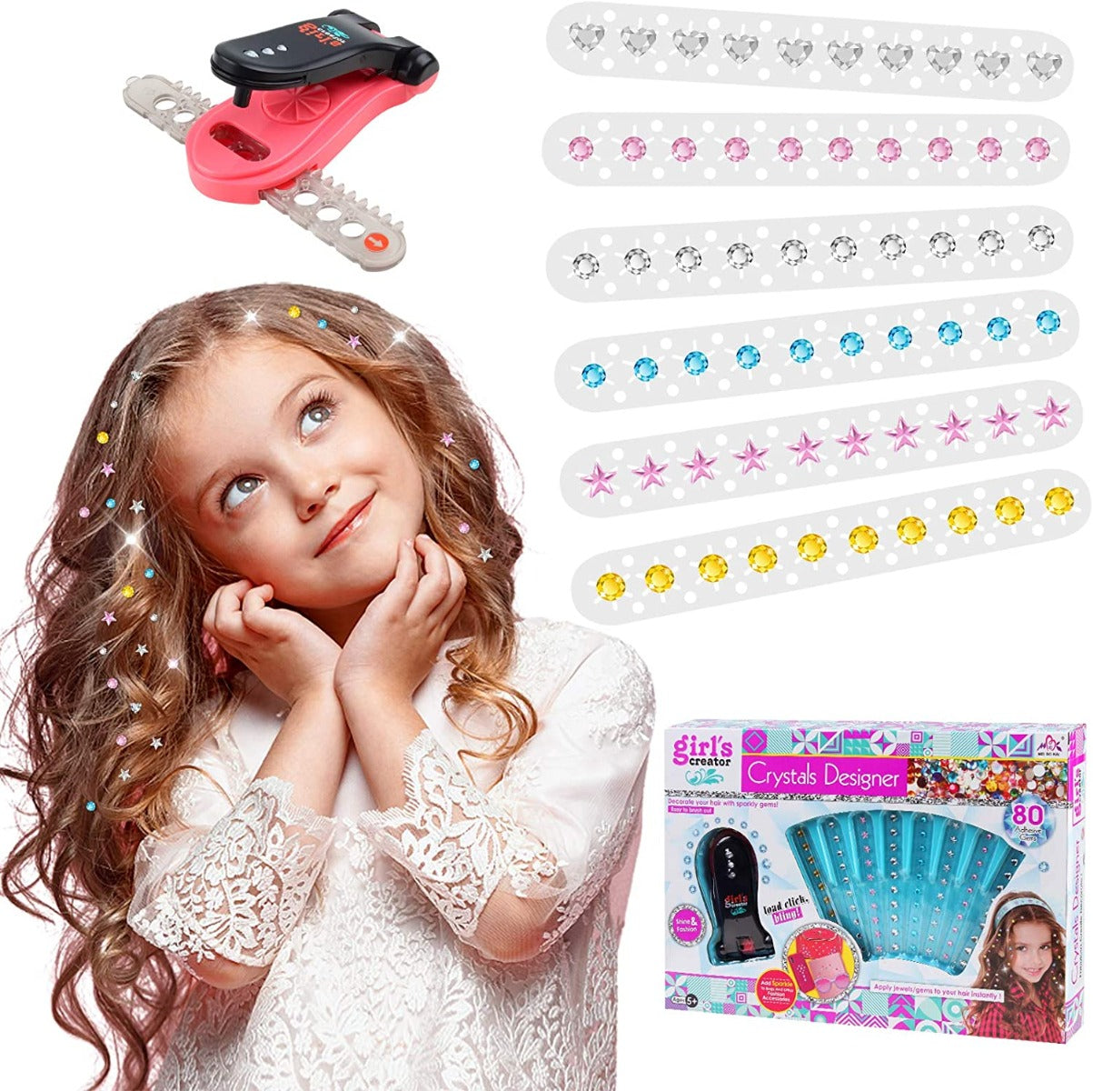 Buy Girls Creator Crystals Designer For Hair | Yallatoys.com