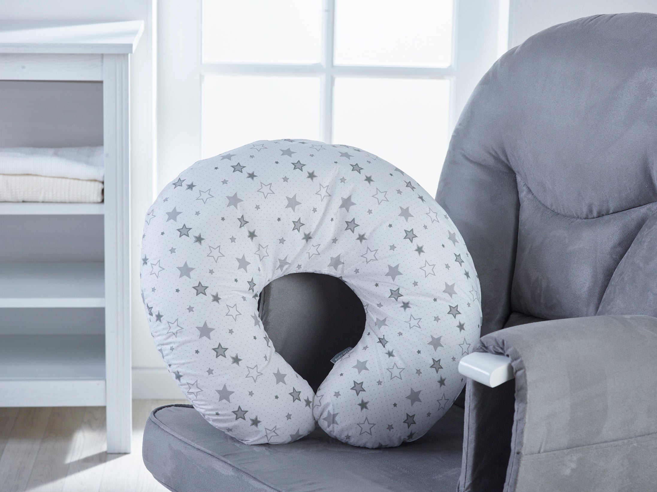 Kindler Valley Silver Star Donut Pillow Kinder Valley Yallatoys