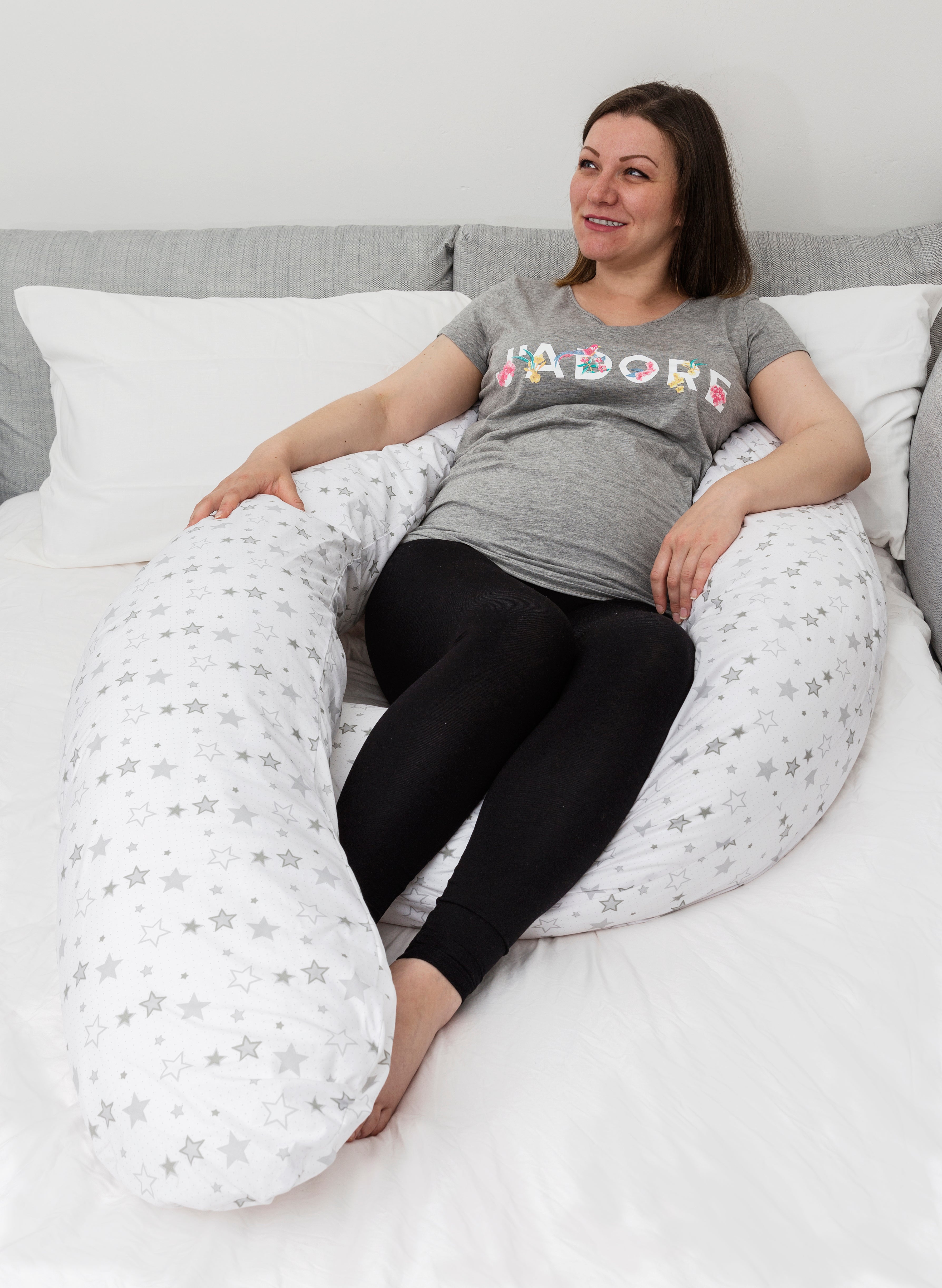 Kinder Valley Silver Star 12ft Maternity Pillow Kinder Valley Yallatoys