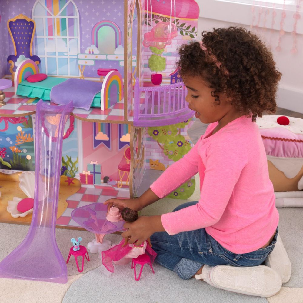 Buy Kidkraft Rainbow Dreamers Unicorn Mermaid Dollhouse | Yallatoys.com