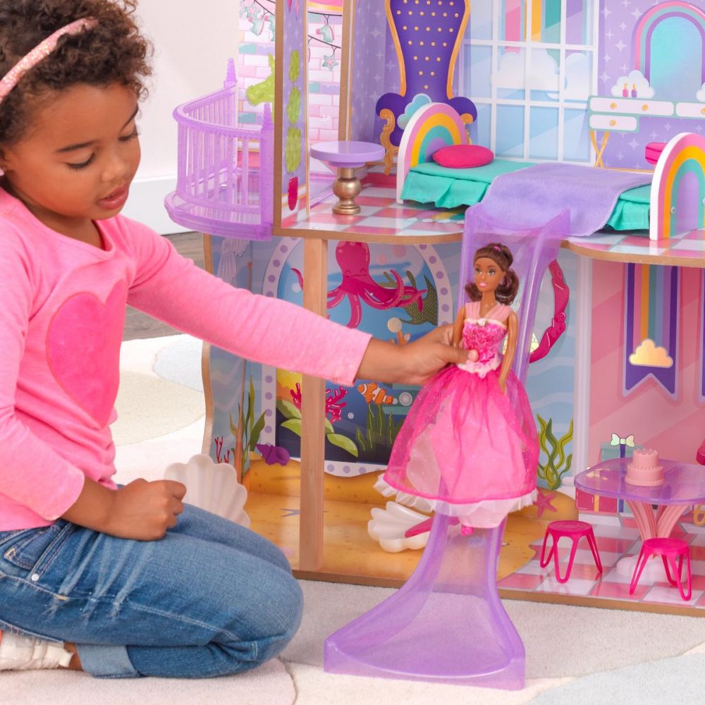 Buy Kidkraft Rainbow Dreamers Unicorn Mermaid Dollhouse | Yallatoys.com
