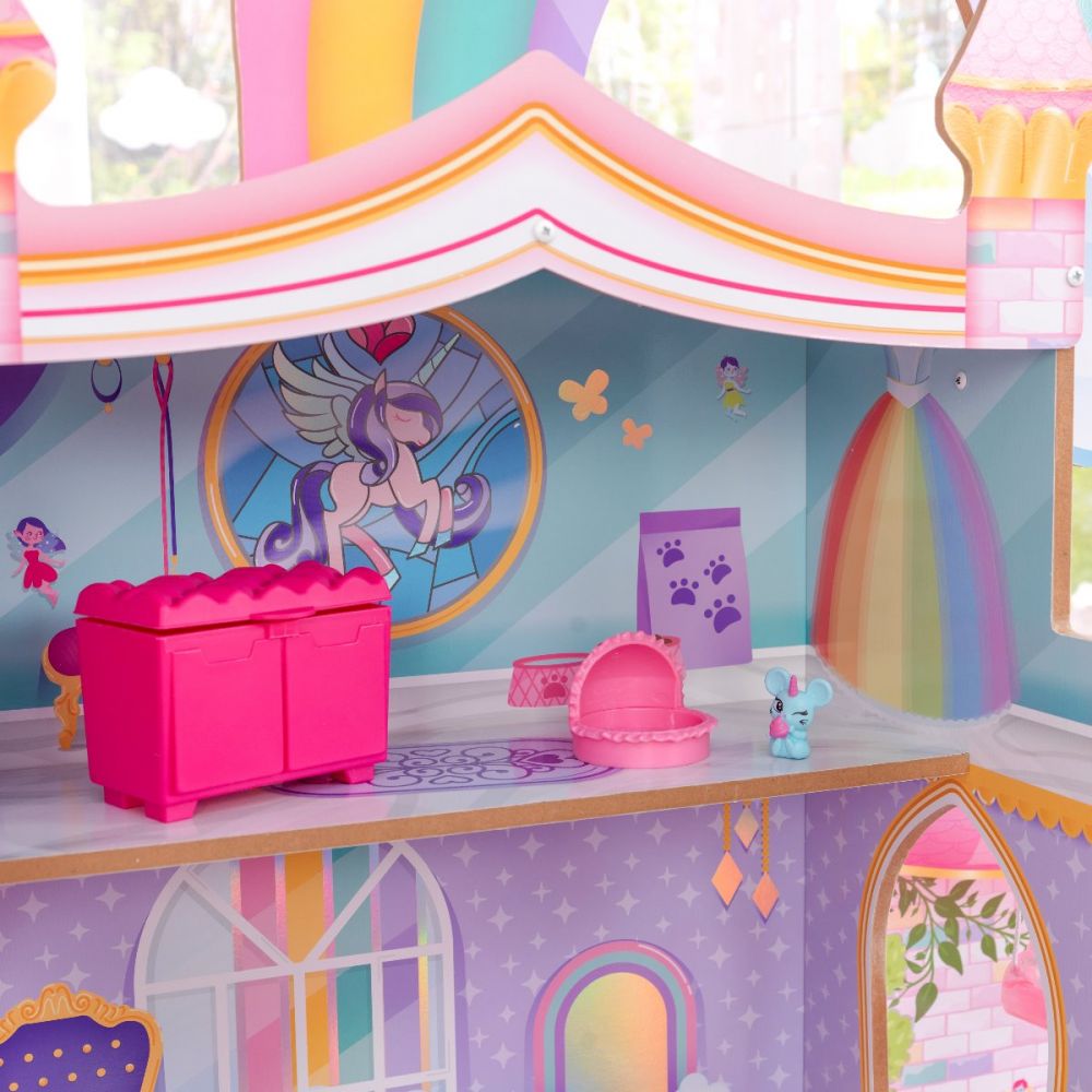 Buy Kidkraft Rainbow Dreamers Unicorn Mermaid Dollhouse | Yallatoys.com