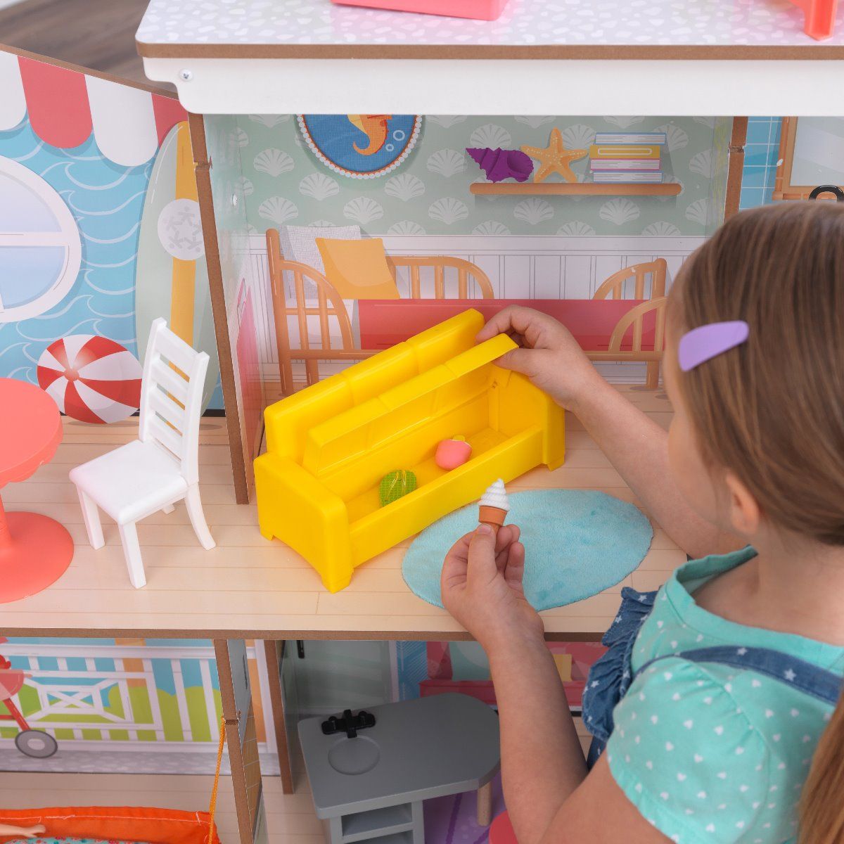 Buy Kidkraft Ferris Wheel Fun Beach House Dollhouse | Yallatoys.com