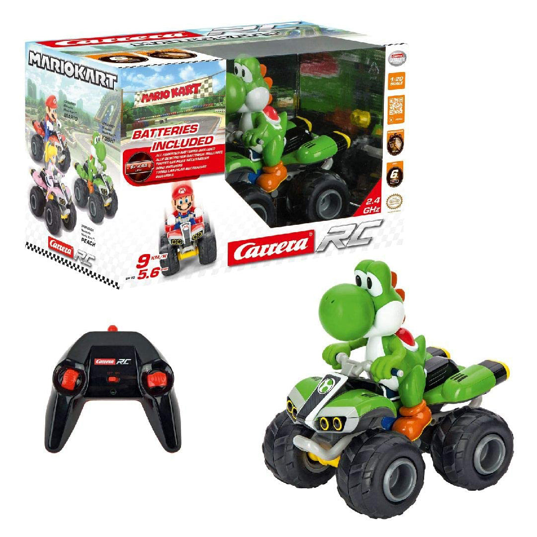 Buy Carrera Remote Control 1:20 Nintendo Mario Kart Yoshi Vehicle | Yallatoys.com