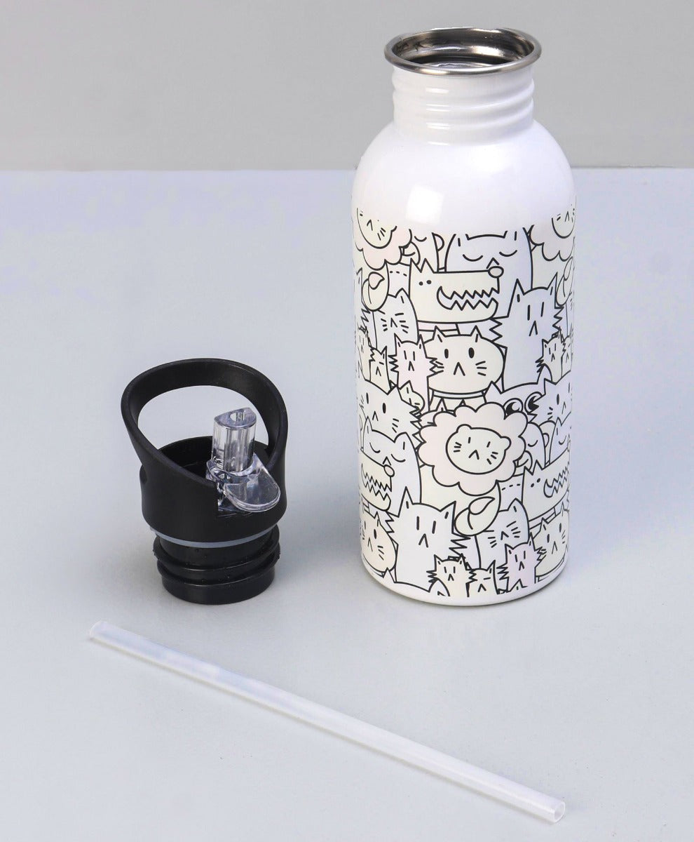 Buy Knack Animals Magic Water Bottle 600ml | Yallatoys.com