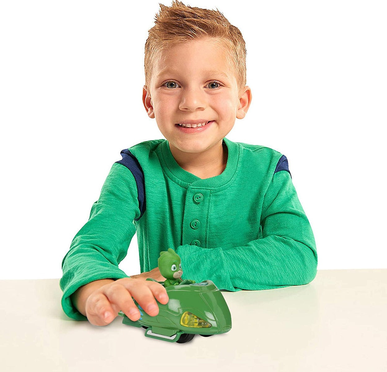 Buy PJ Masks Mission Racer Gekko Green Die Cast Car | Yallatoys.com