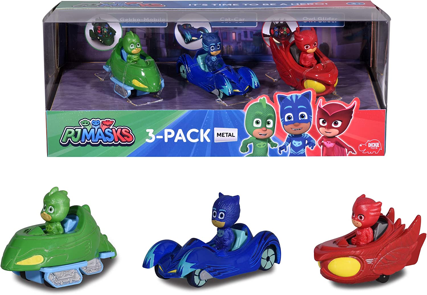 Buy PJ Masks Set of 3 Gift Set Die Cast Cars | Yallatoys.com