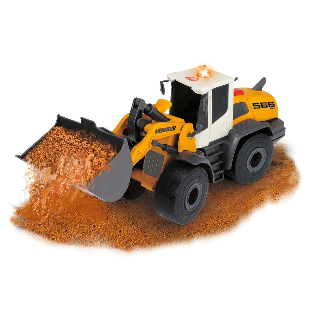Buy Dickie Construction Vehicle Loader Toy Liebherr L566 XPower Digger Multicolor | Yallatoys.com