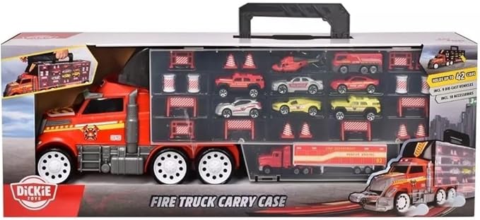 Buy DICKIE - FIRE TRUCK CARRY CASE | Yallatoys.com