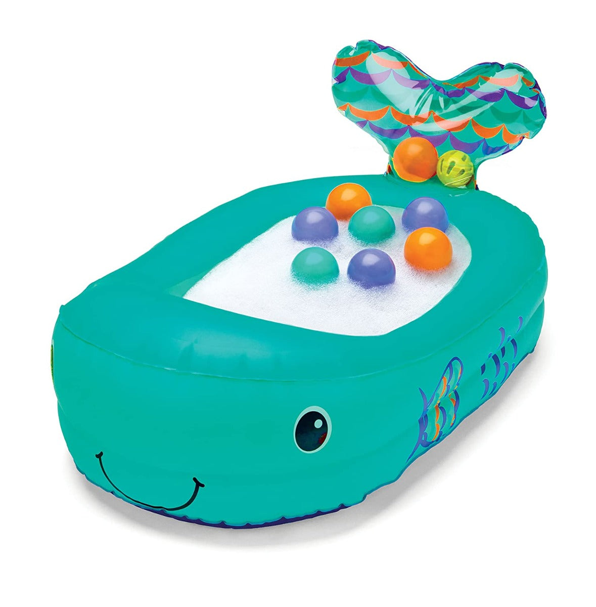 Infantino Whale Bubble Ball Inflatable Bath Tub Infantino Yallatoys
