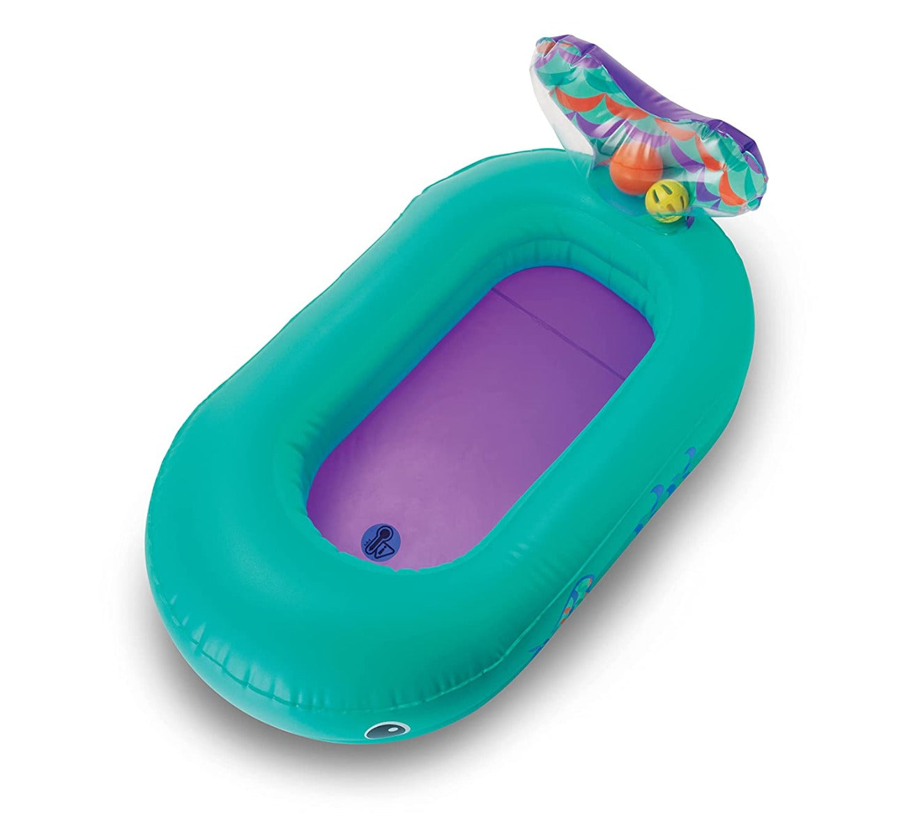 Infantino Whale Bubble Ball Inflatable Bath Tub Infantino Yallatoys