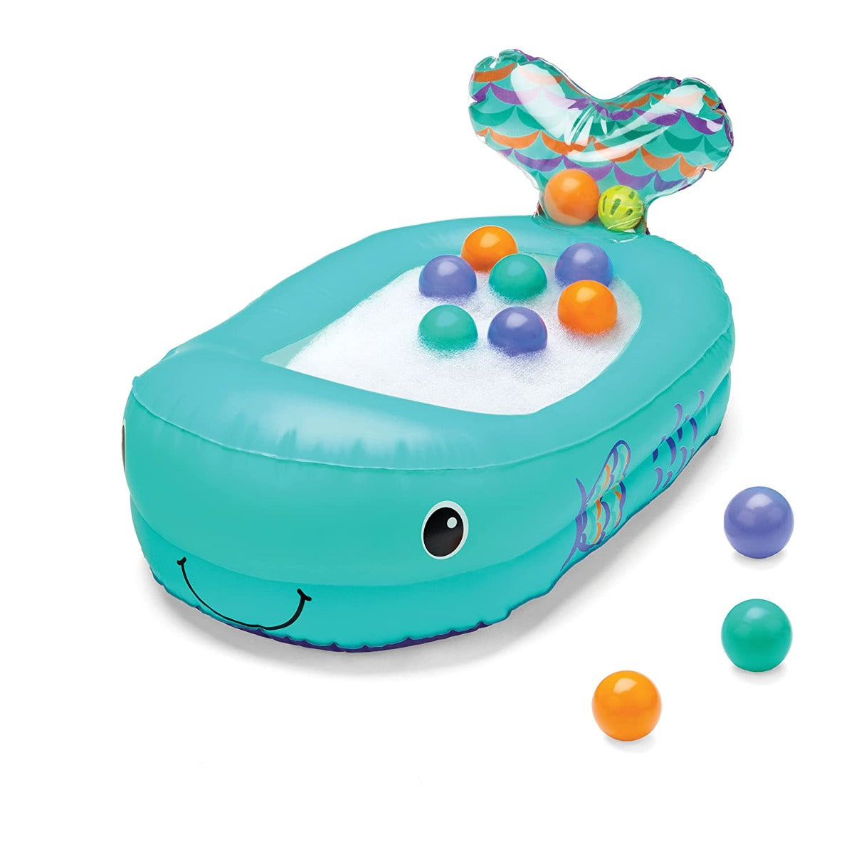 Infantino Whale Bubble Ball Inflatable Bath Tub Infantino Yallatoys