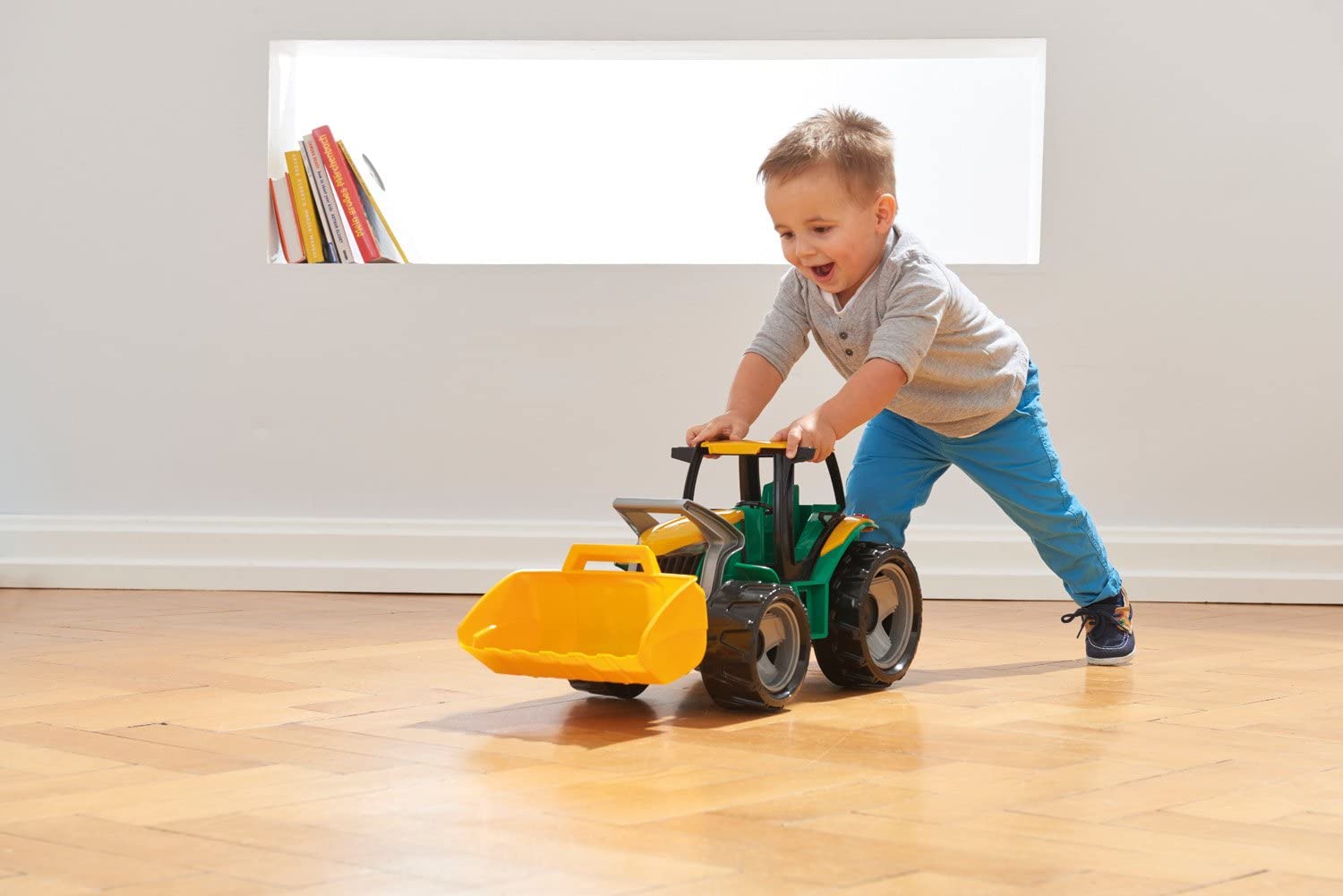 Buy Lena Toys Giga Powerful Giants Trucks Tractor With Front Shovel | Yallatoys.com