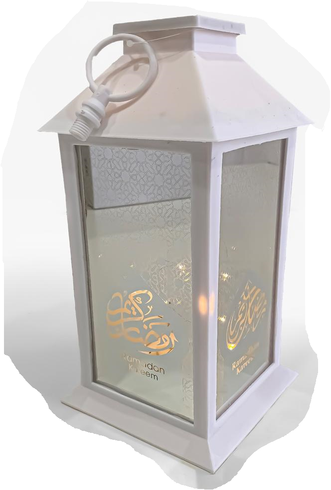 Buy Ramadan Lantern White | Yallatoys.com