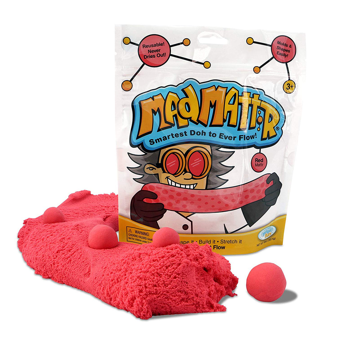 Buy Mad Mattr Super Soft Molding Doh Compound That Never Dries Out Red | Yallatoys.com