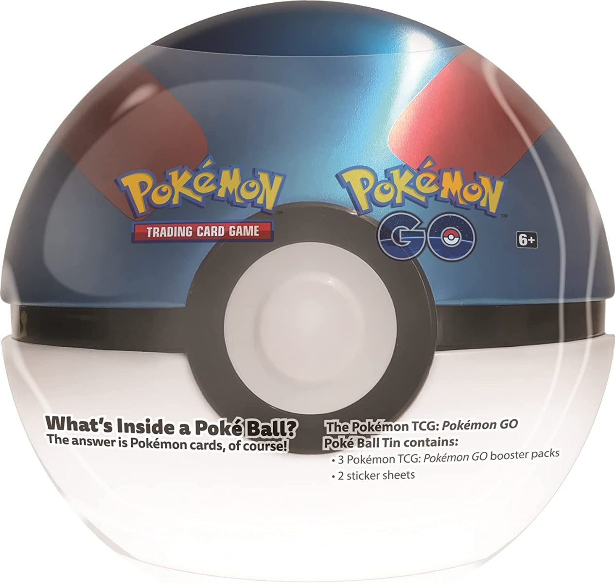Buy Pokemon Go Pokeball Tin (Sold Separately Subject to Availability) | Yallatoys.com