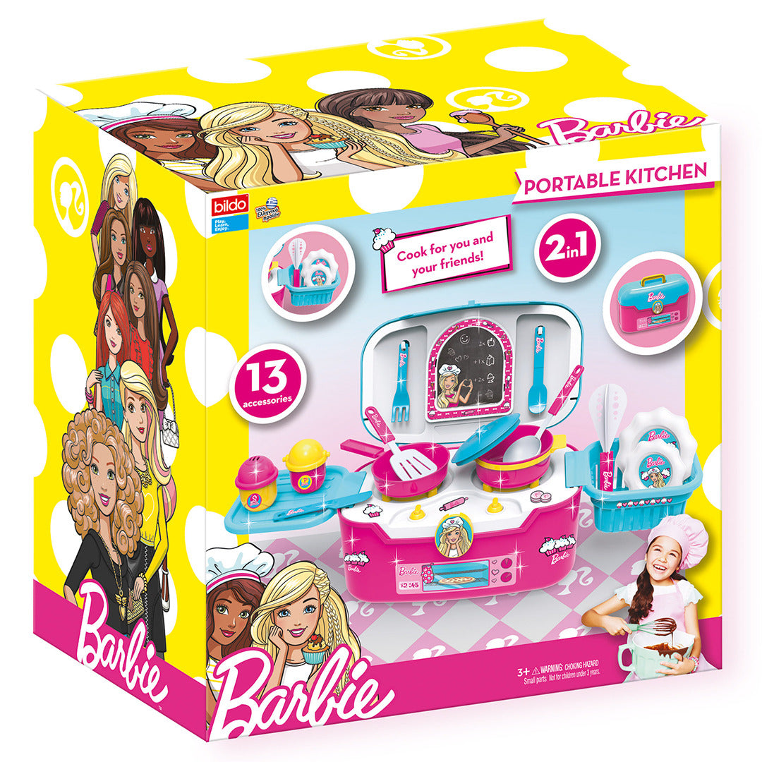Buy Bildo Barbie Portable Kitchen Case | Yallatoys.com