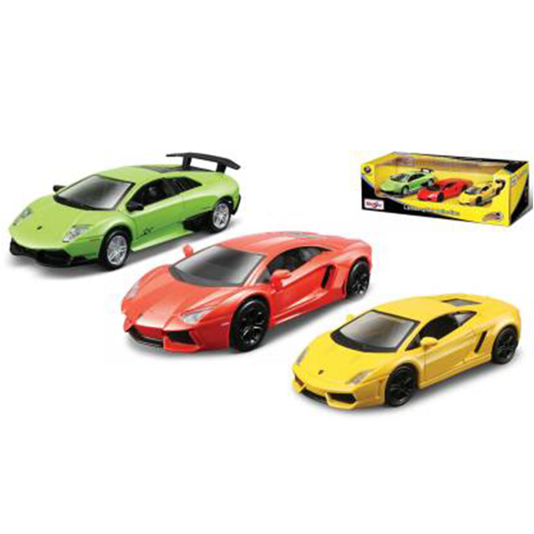 Buy Maisto Power Racer Lamborghini 3 pack | Yallatoys.com