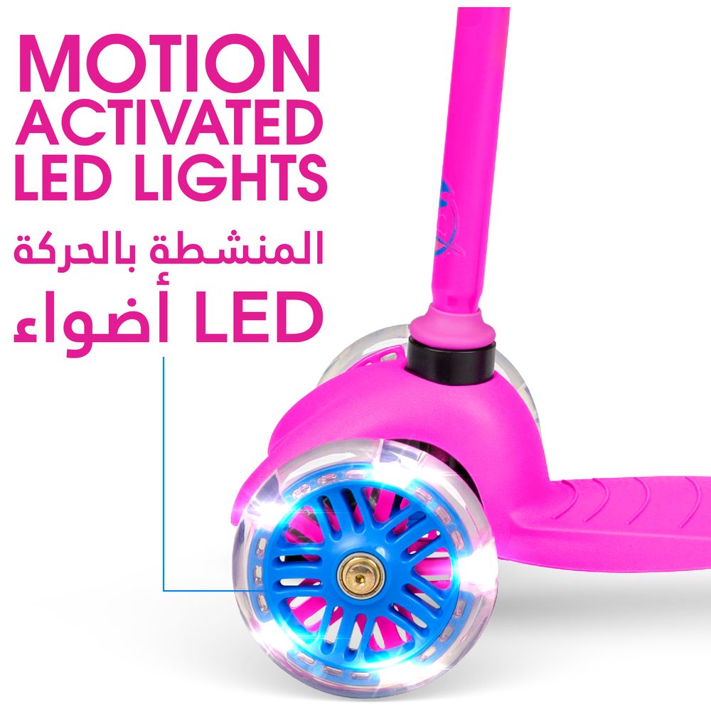 Buy Madd Gear Zycom Zinger Light Up Scooter Pink Blue | Yallatoys.com