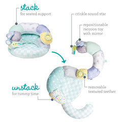 Infantio 2-In-1 Tummy Time & Seated Support Infantino Yallatoys