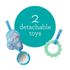 Infantio 2-In-1 Tummy Time & Seated Support