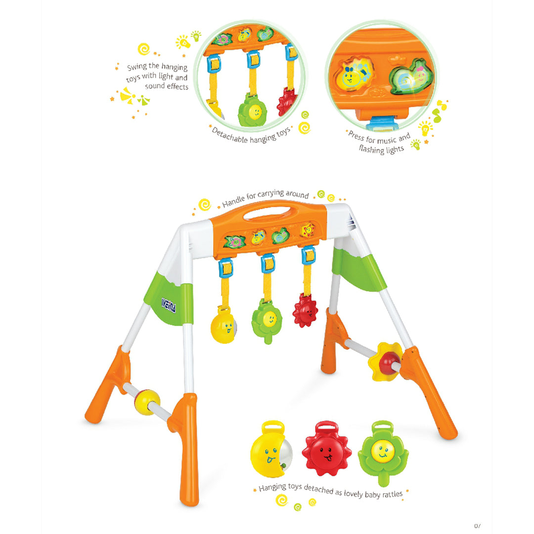 Buy Weina Happyland Playgym Multi Colour | Yallatoys.com
