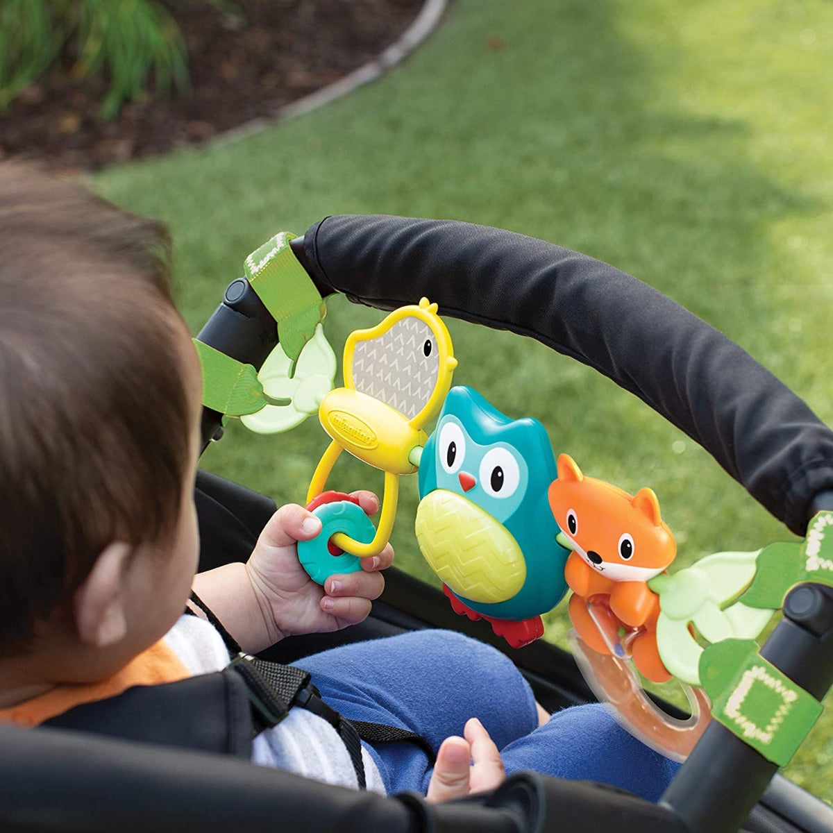 Infantino Spin & Sing Travel Bar Activity Toy Infantino Yallatoys