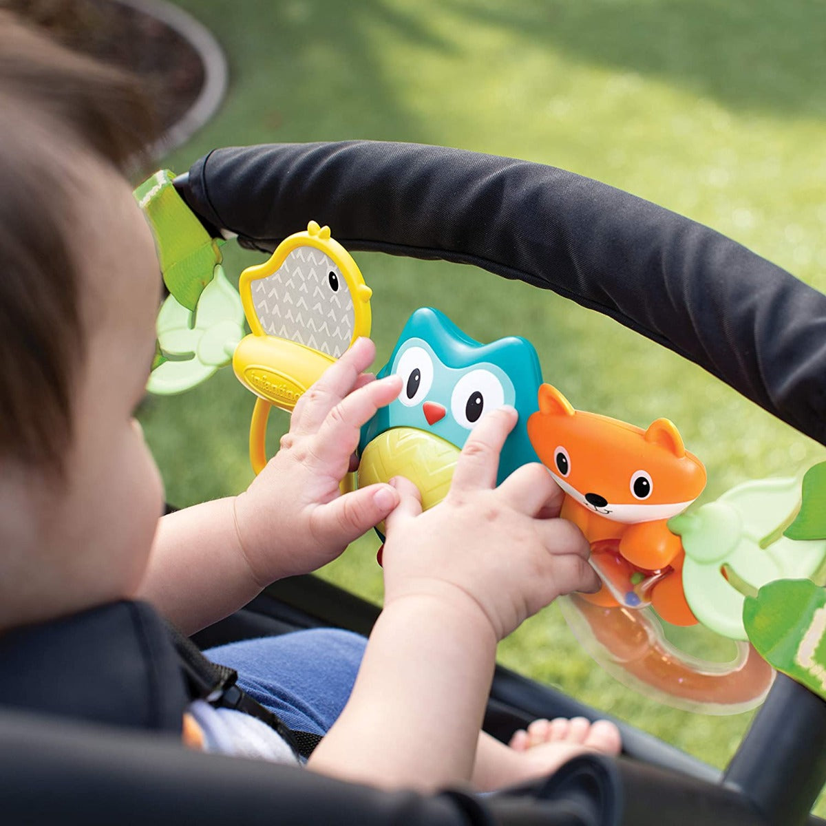 Infantino Spin & Sing Travel Bar Activity Toy Infantino Yallatoys