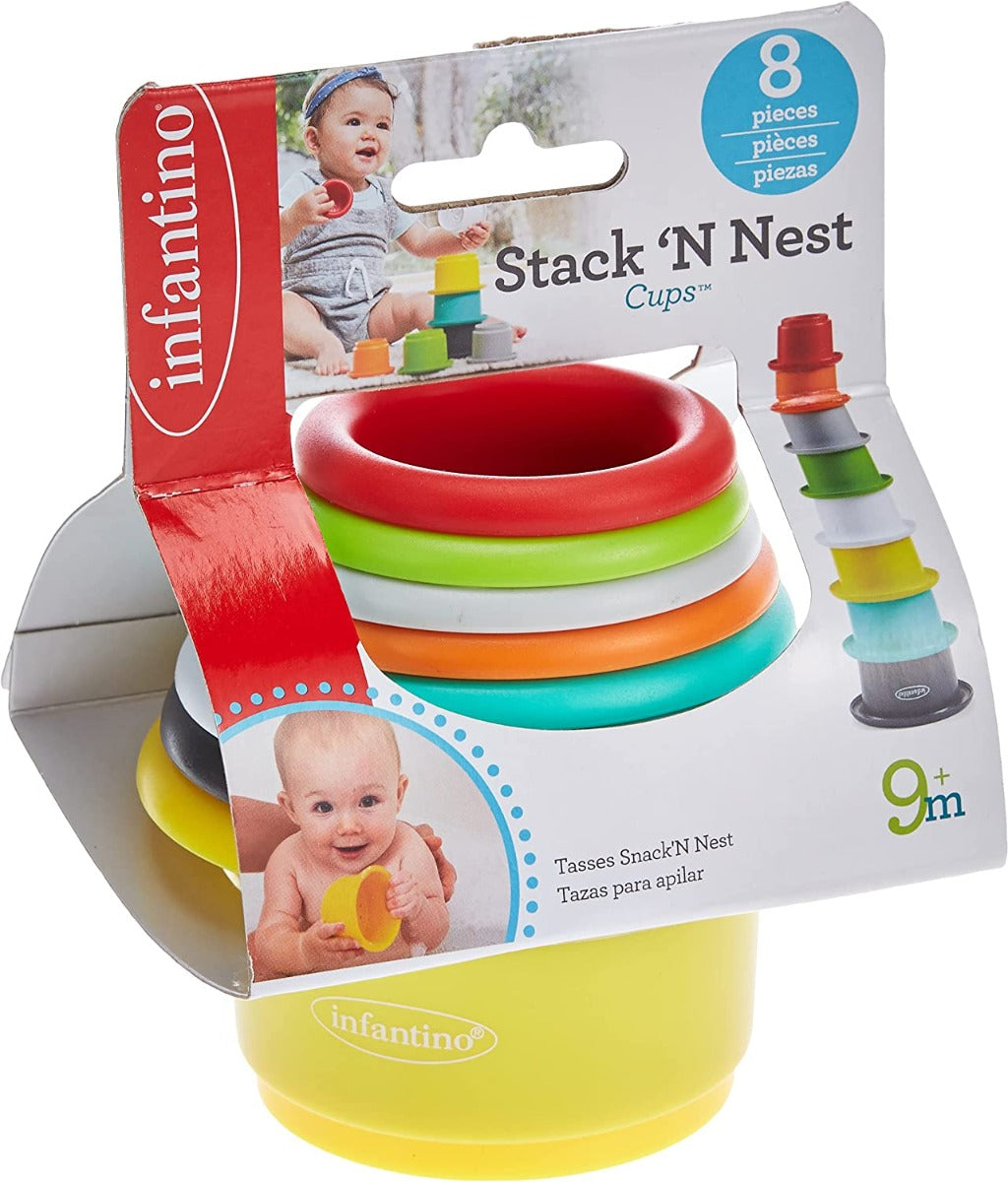 Infantino Stack'N Nest Cups Infantino Yallatoys