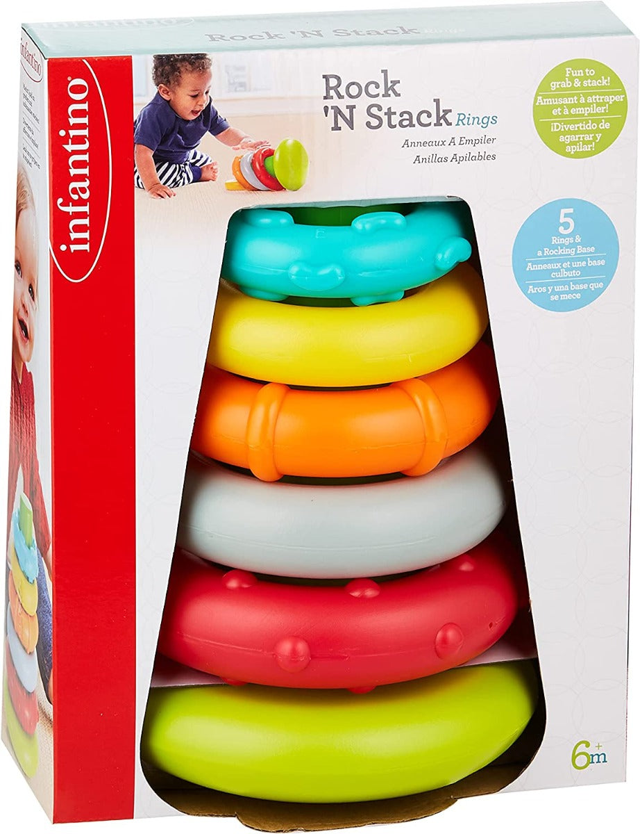 Infantino Rock'N Stack Rings Infantino Yallatoys
