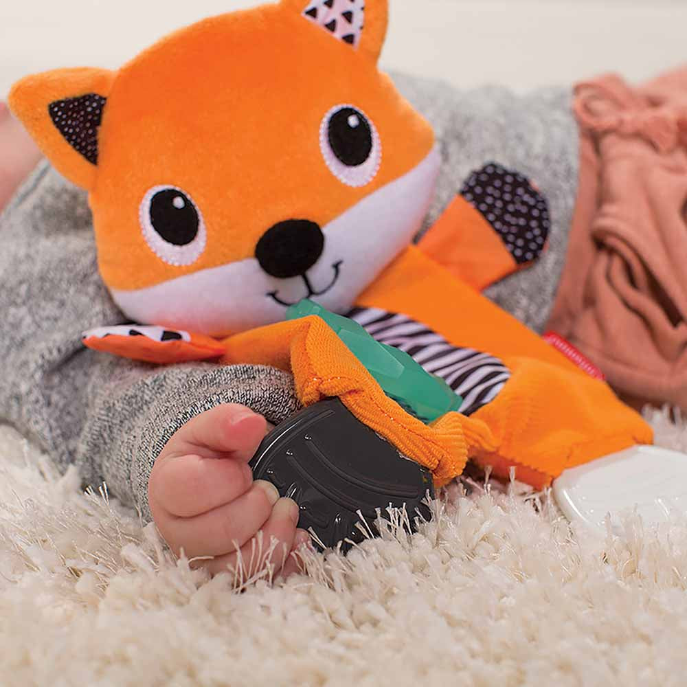 Infantino Cuddly Teether Fox Infantino Yallatoys