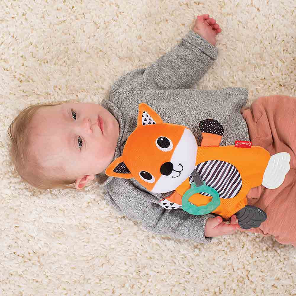 Infantino Cuddly Teether Fox Infantino Yallatoys
