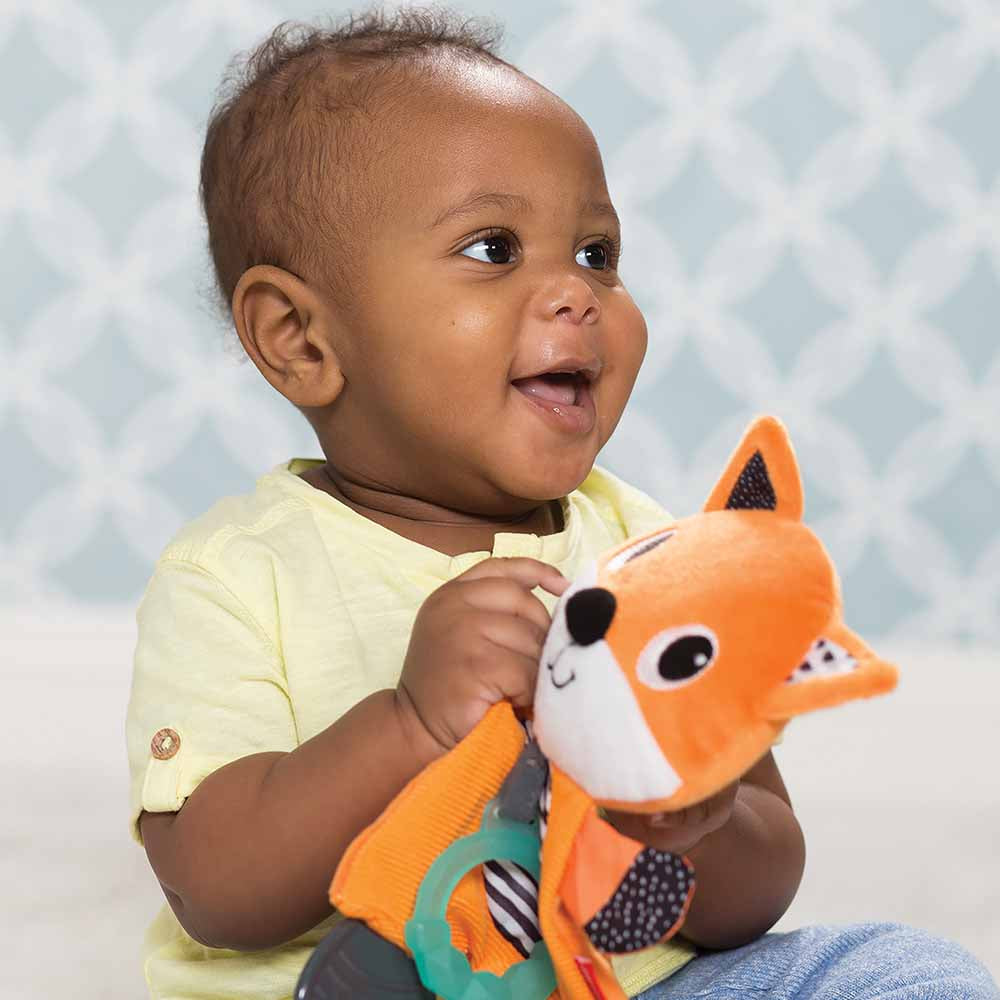 Infantino Cuddly Teether Fox Infantino Yallatoys