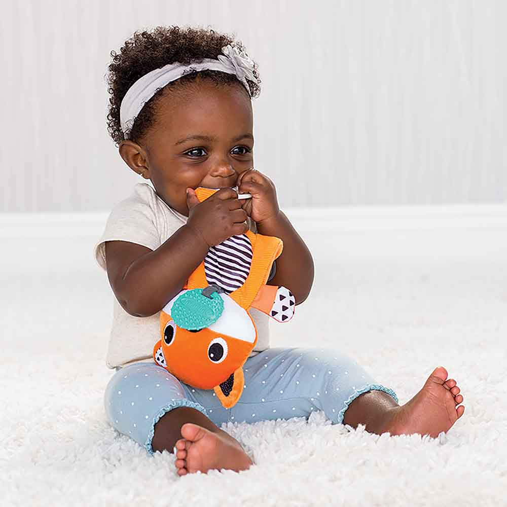 Infantino Cuddly Teether Fox Infantino Yallatoys