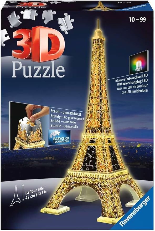 216 Piece 3D Eiffel Puzzle