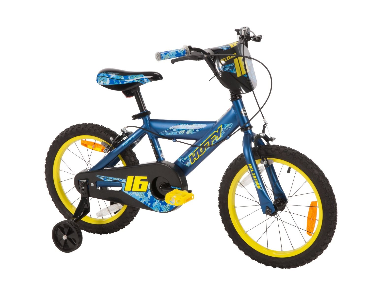 Buy Huffy Delirium 16Inch Children Bicycle Blue And Black | Yallatoys.com