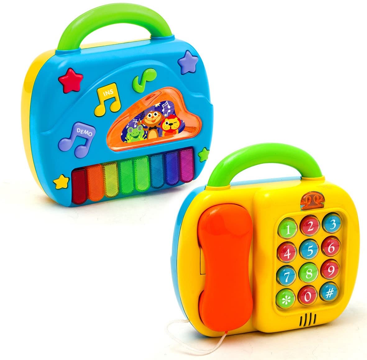 Buy Playgo 2 in 1 Telephone Piano | Yallatoys.com