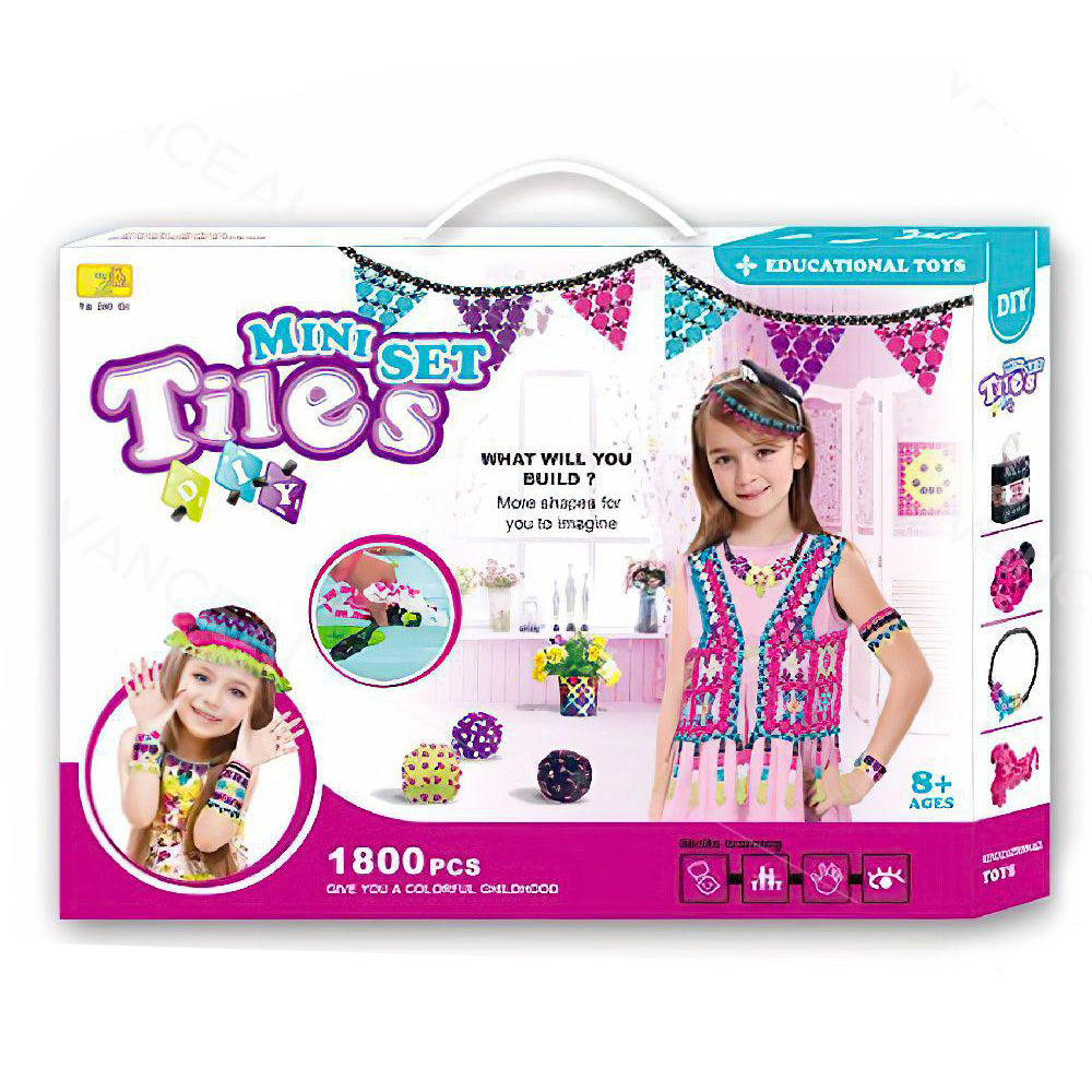 Buy Mini Set Tiles Building Block 1800pcs | Yallatoys.com
